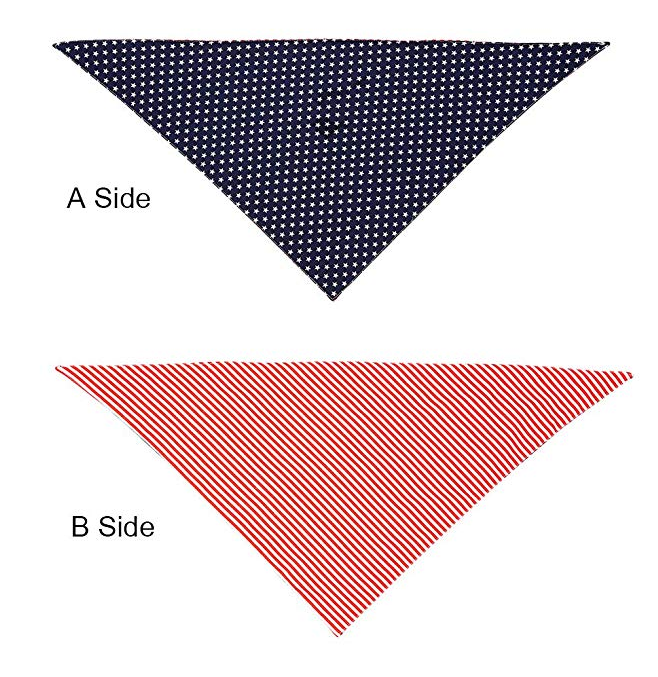 Triangle Reversible 2 Different Pattern for Large or Small Dogs & Cats