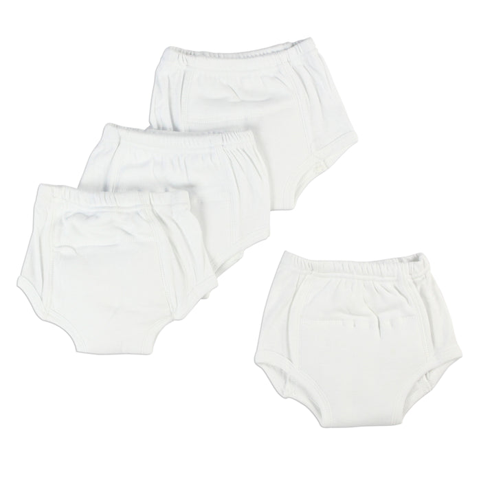 White Training Pants 4-Pack - Soft and Cozy Layette Set for Newborns