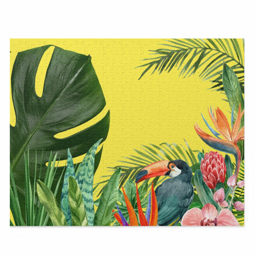 Tropical Toucan Jigsaw Puzzle - 500 Pieces - Family-Friendly Downtime Activity