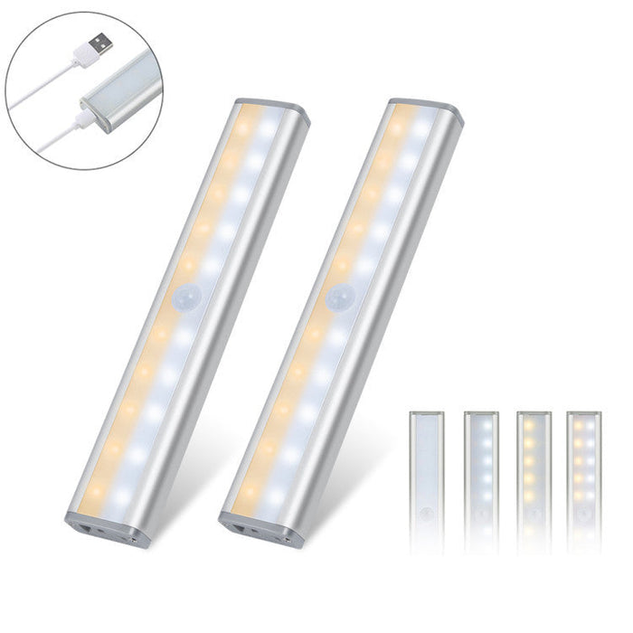20 Motion LED Lights with Rechargeable Battery