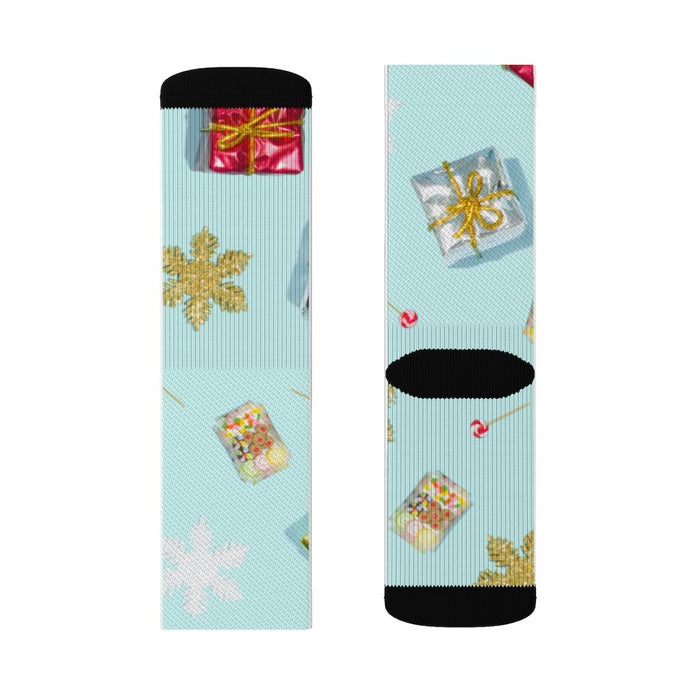 Novelty Socks with Festive Prints