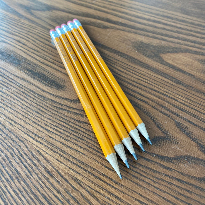 Custom Engraved #2 Pencils - Personalize Your Message