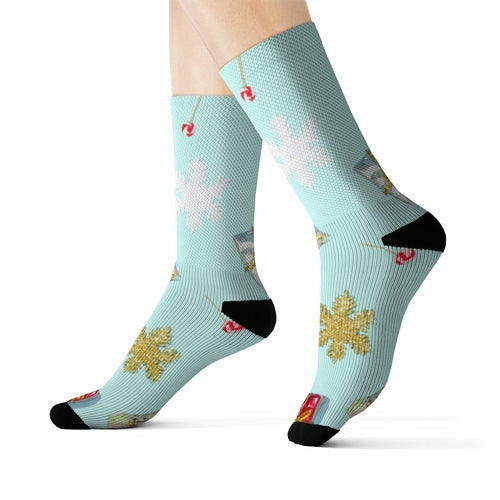 Novelty Socks with Festive Prints