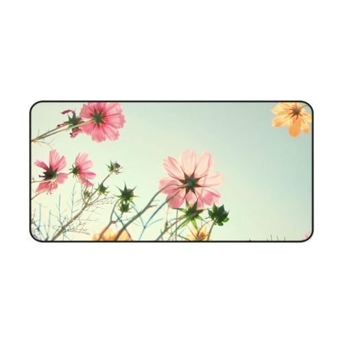 Flowers In The Field Desk Mat: Elevate Your Gaming and Workstation Aesthetics