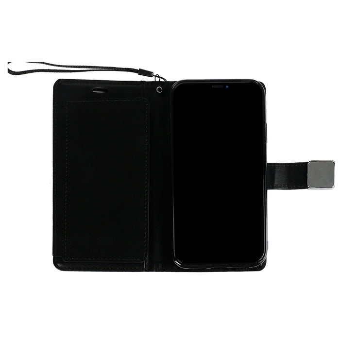 Functional Flip Wallet Case with Stand | Multi-Pocket Folio Design - 6.1 inch