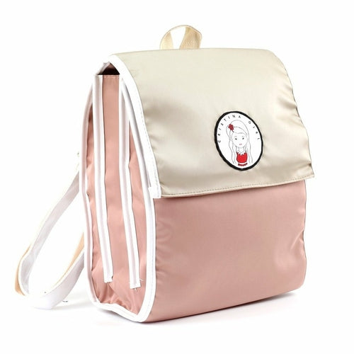 Stylish Laptop Backpack for Work & Uni - Two-Tone Elegance in Three Colors