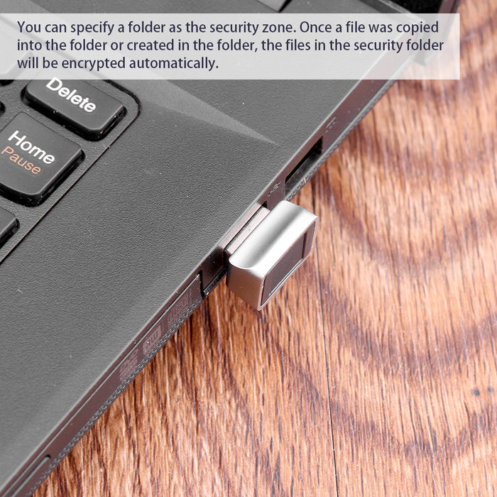 ID USB Fingerprint Reader | 360° Degree Match, Windows Hello Compatible