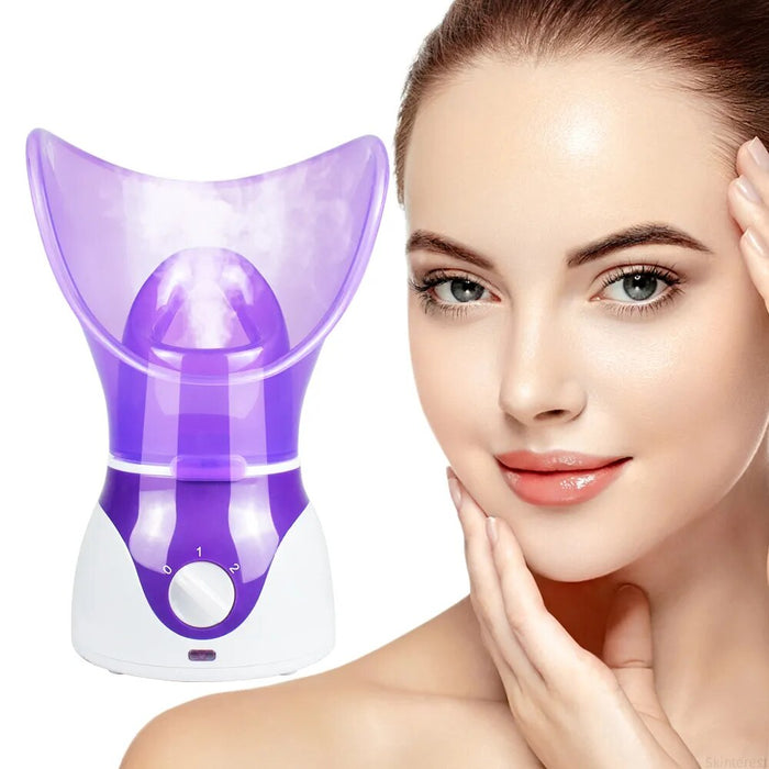 Hot & Cold Beauty Facial Steamer | Home Spa Facial Moisturizing Device
