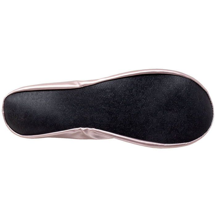 Foldable Ballet Flats Women's Travel Portable Comfortable Shoes Gold
