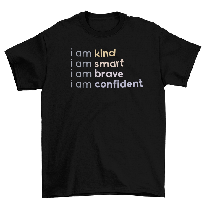 Positive affirmation quotes t-shirt