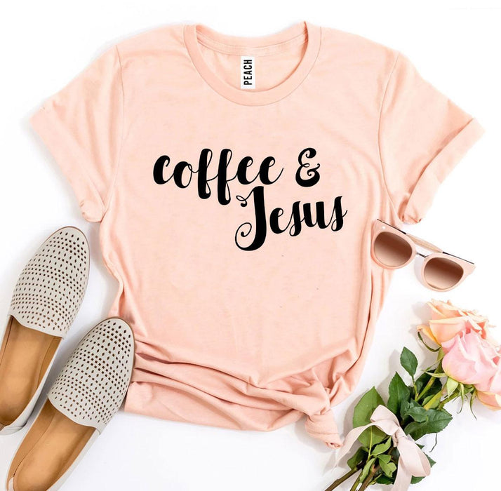 Bella Canvas Coffee And Jesus T-Shirt