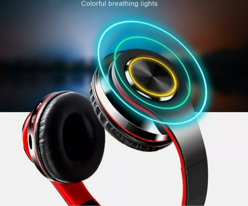 Ninja Dragon Z10 HiFi Stereo Bluetooth Headphones with Color Changing LED Breathing Light