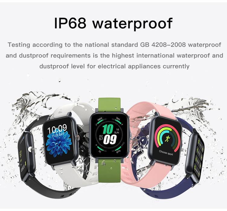 Full Screen IP68 Waterproof Smartwatch