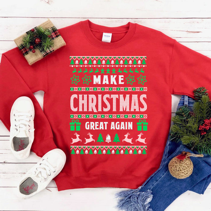 Christmas  Unisex Sweatshirt - 'Make Christmas Great Again'