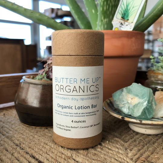 Organic Ultra-Hydrating Lotion Bar with Shea Butter and Coconut Oil