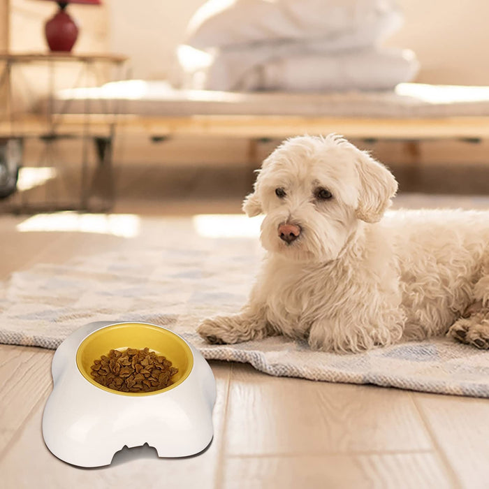 Egg-shaped Pet Bowl for Dogs and Cats - Cute and Convenient