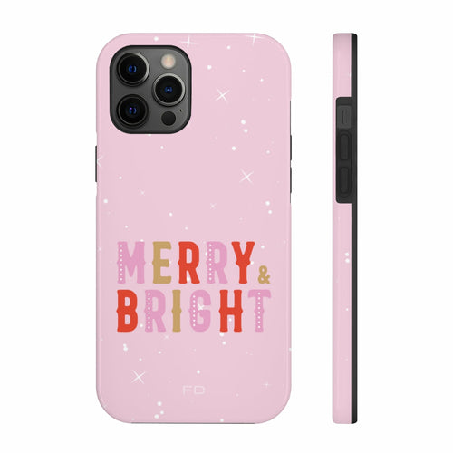 Merry & Bright Tough Phone Case with Wireless Charging
