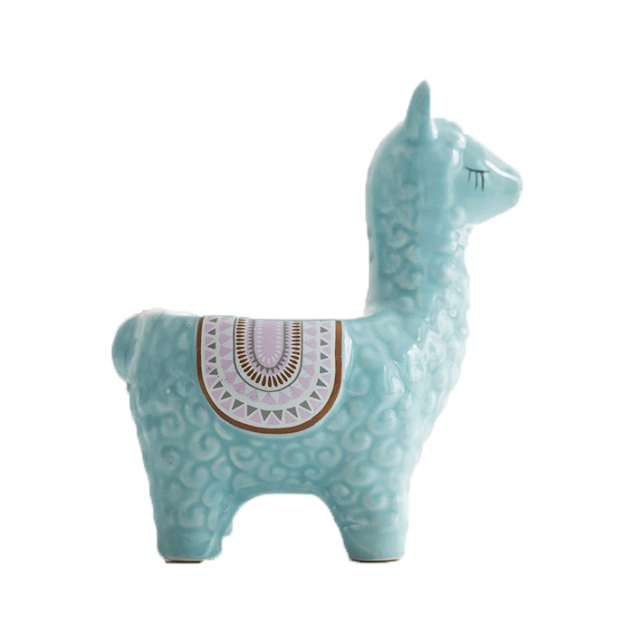 Eye-Catching Ceramic Alpaca/Llama Succulent Planter - Unique Design - Durable High-Quality Material - Perfect for Succulent Plants