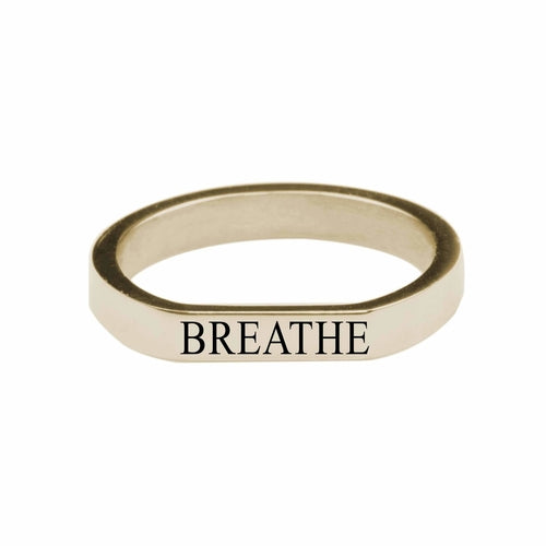 Breathe Comfort Fit Flat Ring - Hypoallergenic Design with 4mm Face Width