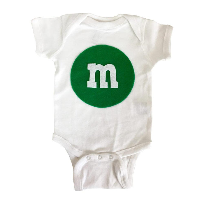 M&M's Green Baby Bodysuit