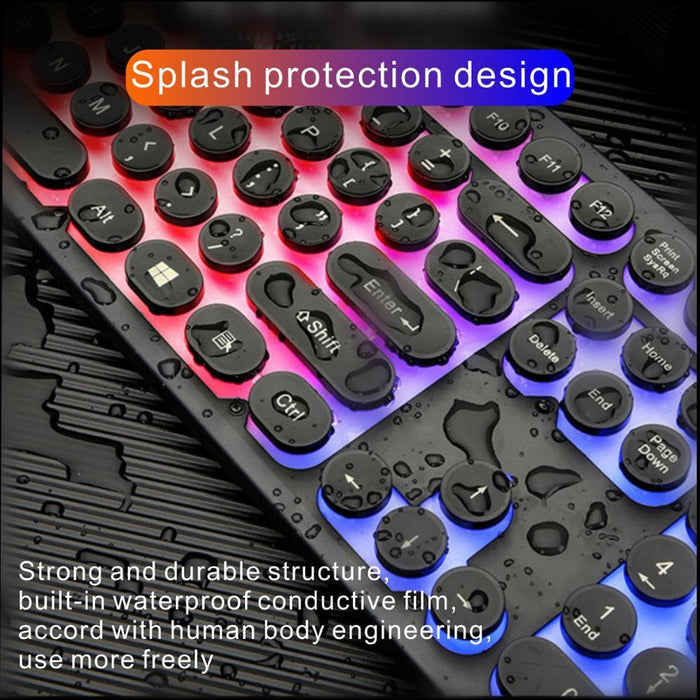 Ninja Dragons Z9i Wired Light Up Gaming Keyboard and Mouse Set