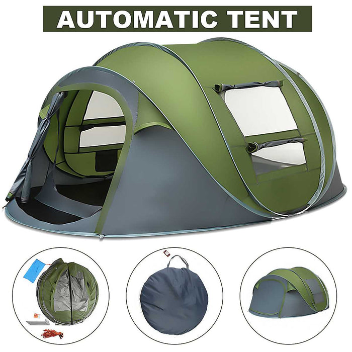 Large Capacity Automatic Pop-Up Camping Tent