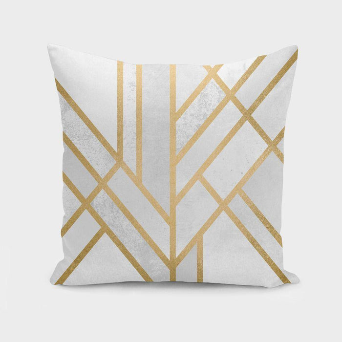 Art Deco Geometry Cushion Cover