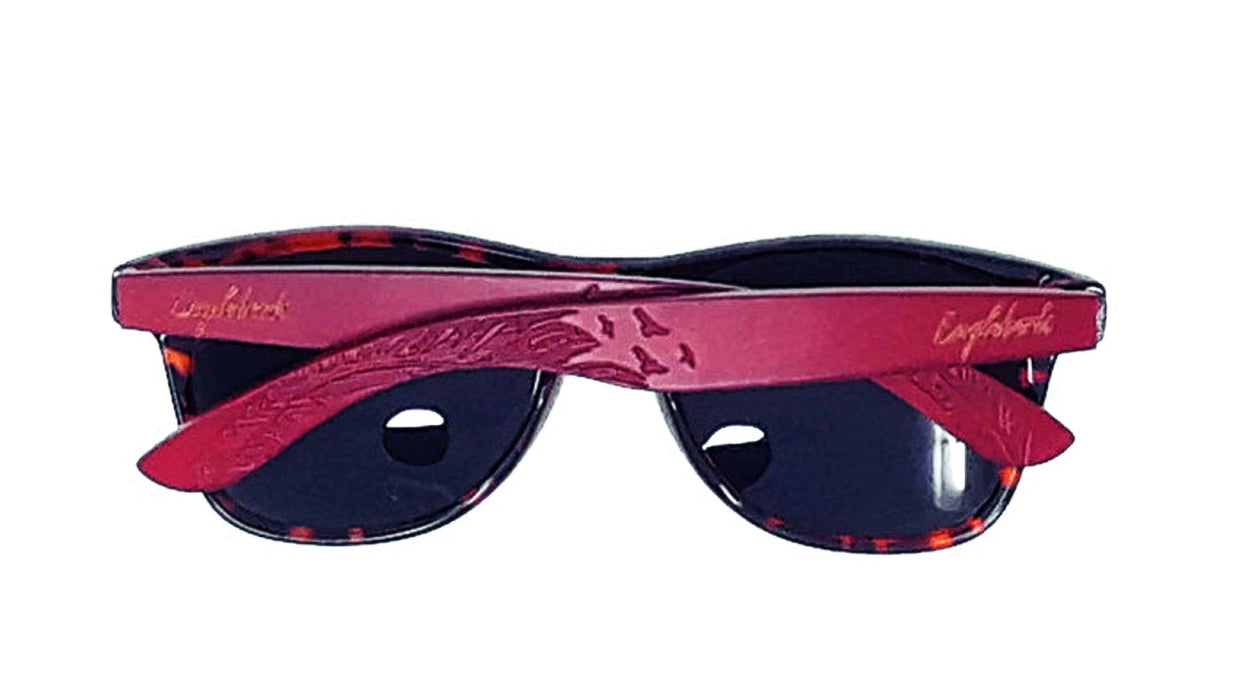 Red Bamboo Tortoise Framed Sunglasses